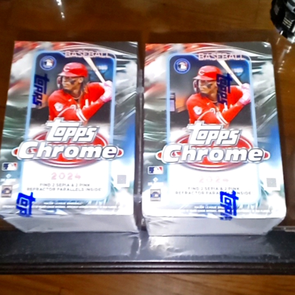 Baseball Topps chrome cards